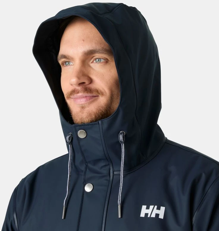 Vyriškas pašiltintas lietpaltis Helly Hansen Moss, tamsiai mėlynas