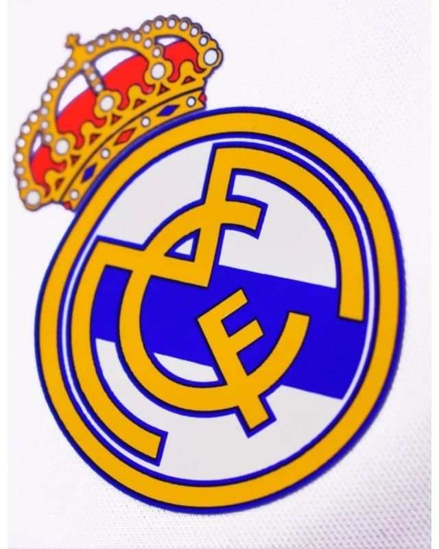 Vyriškas Real Madrid sportinis kostiumas, juodas ir baltas