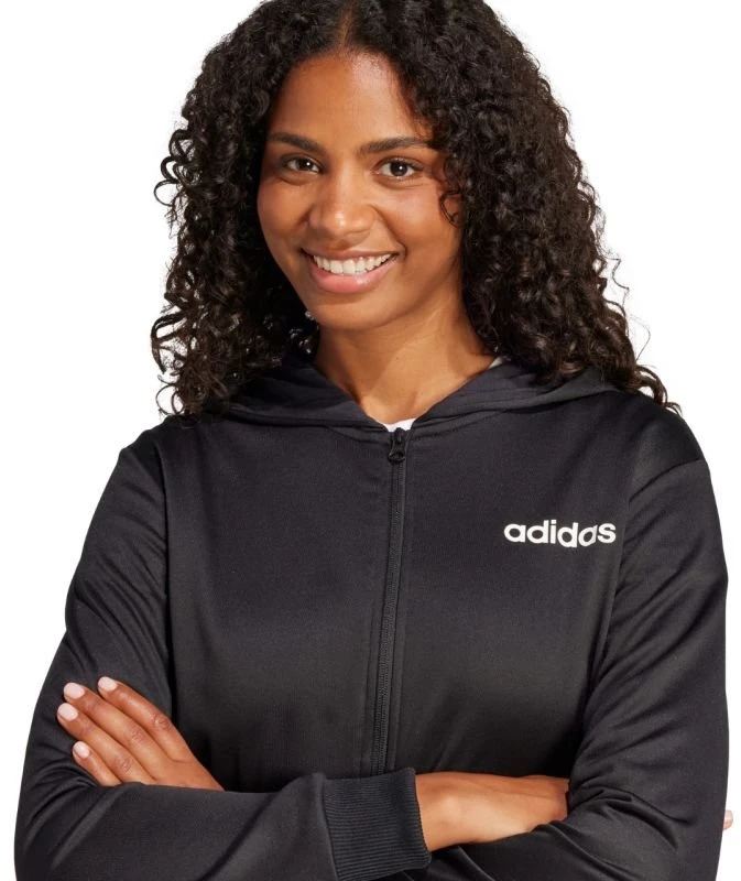 Vyriškas sportinis kostiumas adidas Essentials Linear, juodas