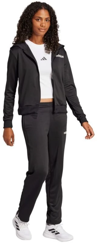 Vyriškas sportinis kostiumas adidas Essentials Linear, juodas