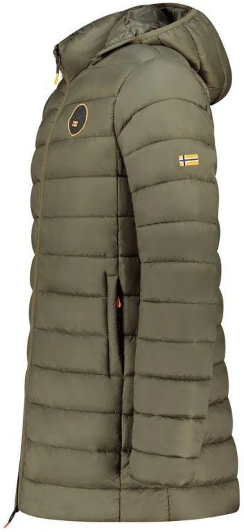 Vyriškas švarkas AMIGOMAP LONG HOOD DB KAKI MEN 233 KAKI (WZ5087H/GN-KAKI) Geographical Norway