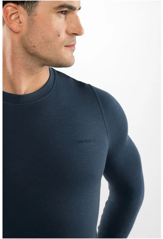 Vyriški terminiai apatiniai VIKING Meriboo Man Set Merino, tamsiai mėlyna, L