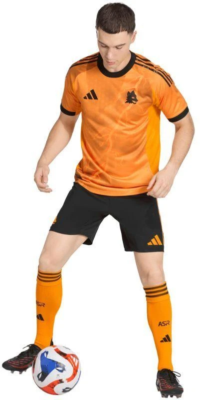 Vyriški adidas AS Roma 25/26 oranžiniai marškinėliai JP4801