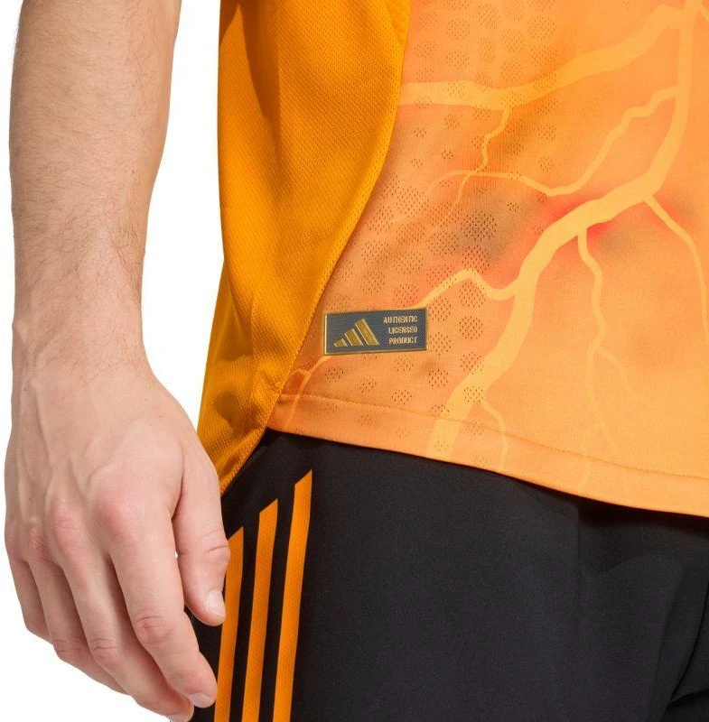 Vyriški adidas AS Roma 25/26 oranžiniai marškinėliai JP4801