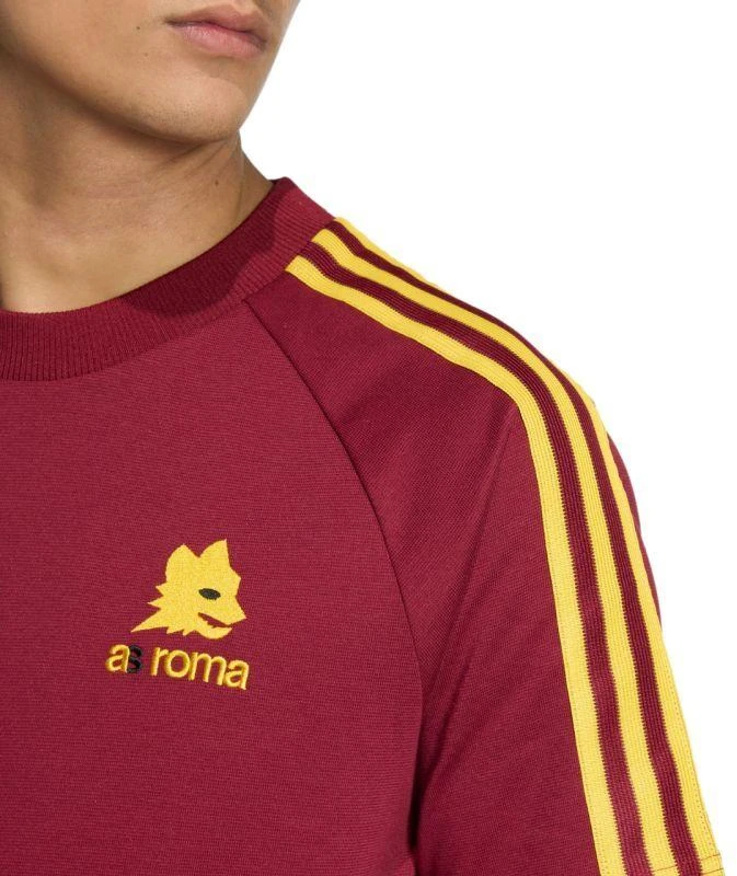 Vyriški adidas AS Roma Originals marškinėliai bordo JZ7185