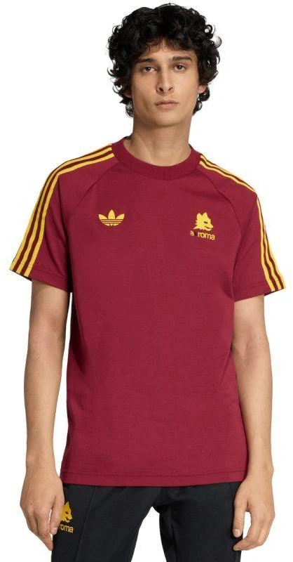Vyriški adidas AS Roma Originals marškinėliai bordo JZ7185