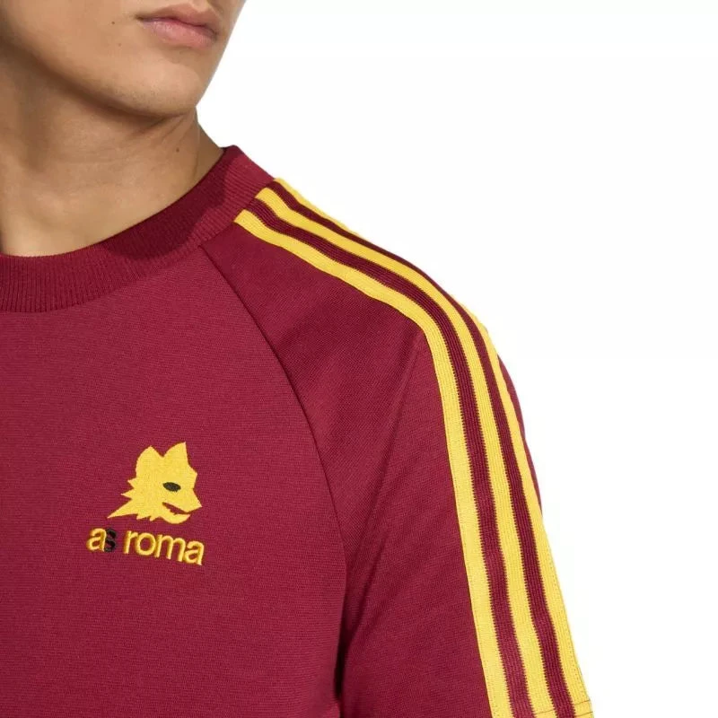 Vyriški adidas AS Roma Originals marškinėliai bordo JZ7185