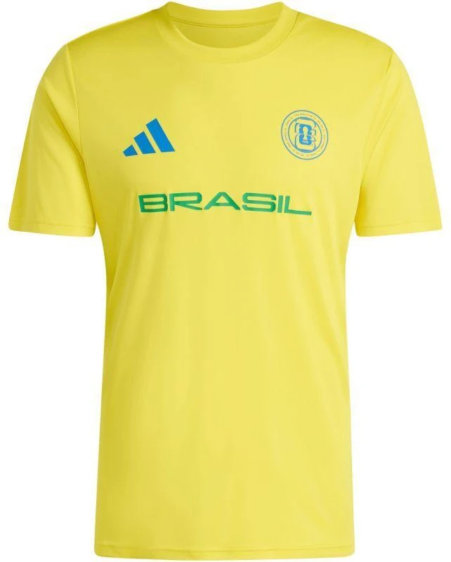Vyriški „adidas“ Brazilijos rinktinės 26 marškinėliai, geltoni, KH2307
