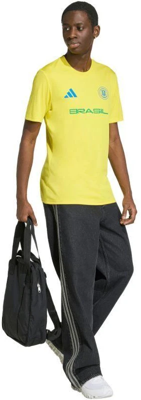Vyriški „adidas“ Brazilijos rinktinės 26 marškinėliai, geltoni, KH2307