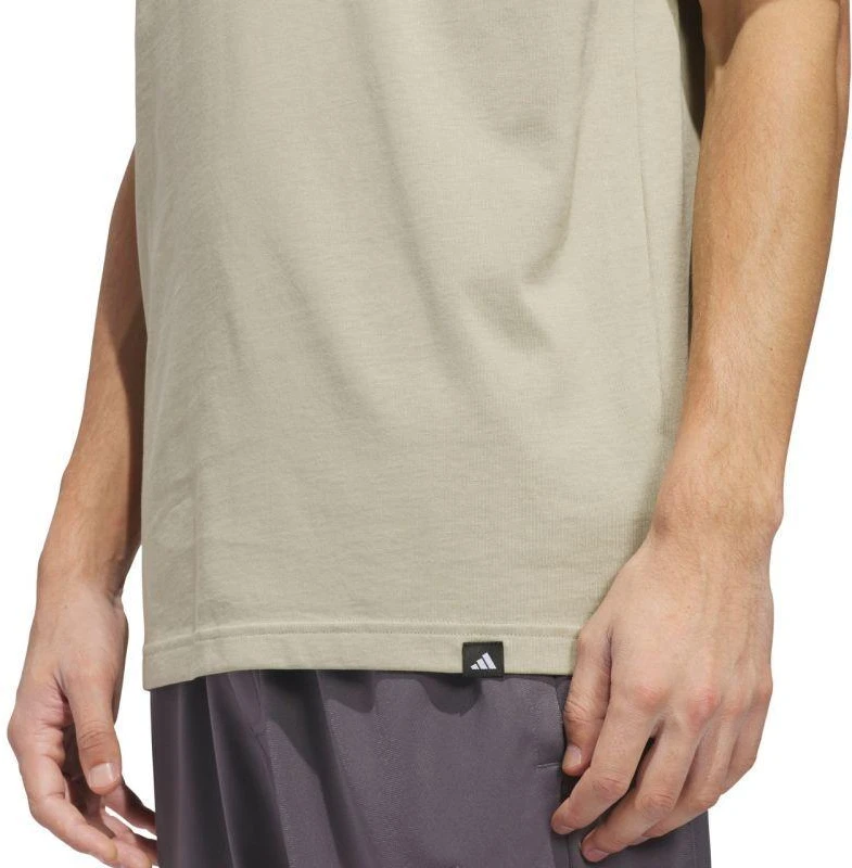 Vyriški adidas Color Connect grafiniai marškinėliai smėlio spalvos KE1315