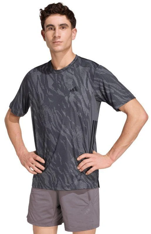 Vyriški adidas Cool Intensity treniruočių marškinėliai pilki KQ7535