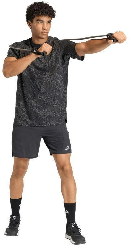 Vyriški adidas D4T Power Aop marškinėliai, juodi KF3097