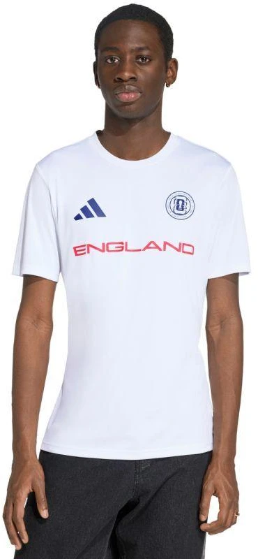Vyriški adidas England 26 marškinėliai, balti, KH2309