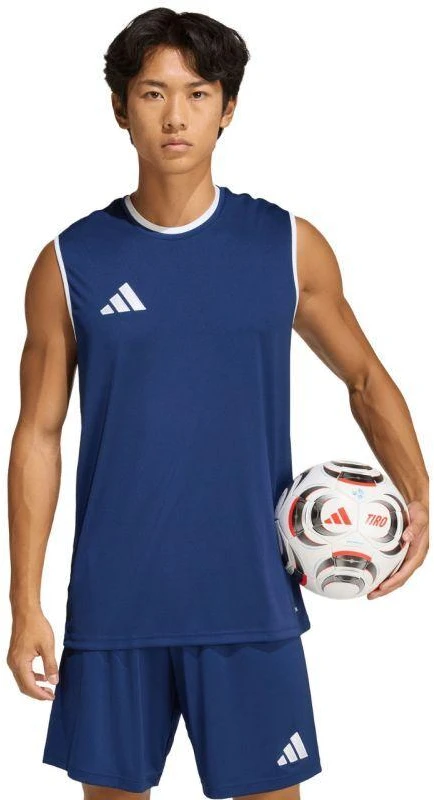 Vyriški „adidas Entrada 26“ berankoviai marškinėliai, tamsiai mėlyni, KB3930