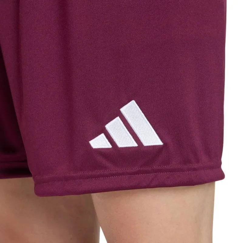 Vyriški „adidas“ Entrada 26 bordo spalvos šortai JZ2514