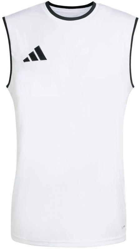 Vyriški adidas Entrada 26 marškinėliai be rankovių balti KB3928