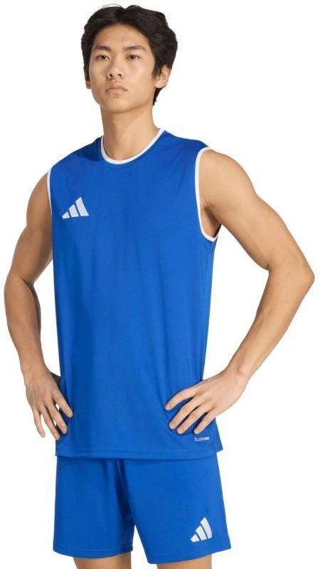 Vyriški adidas Entrada 26 marškinėliai be rankovių, mėlyni, KB3931