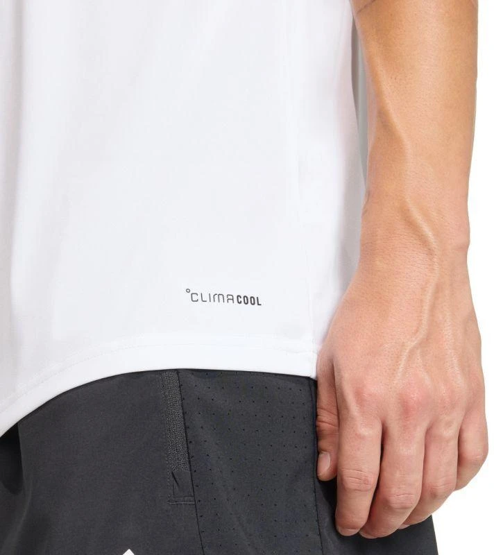 Vyriški adidas Entrada 26 marškinėliai be rankovių balti KB3928