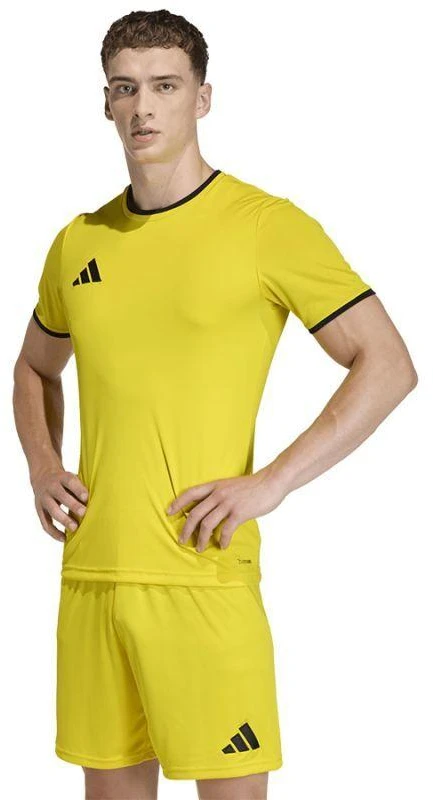 Vyriški adidas Entrada 26 marškinėliai geltoni JZ2502