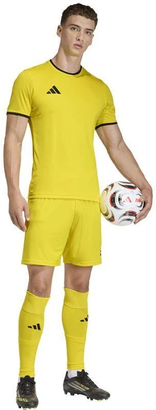Vyriški adidas Entrada 26 marškinėliai geltoni JZ2502