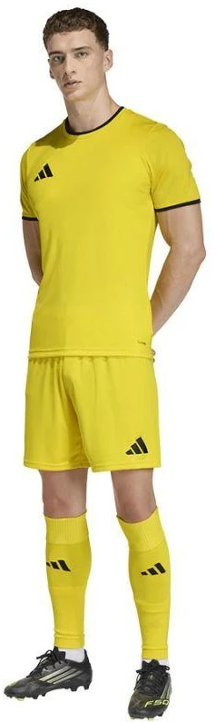 Vyriški adidas Entrada 26 marškinėliai geltoni JZ2502