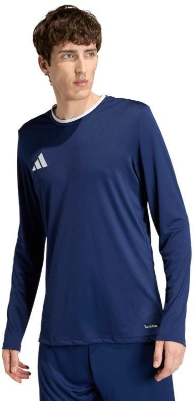 Vyriški adidas Entrada 26 marškinėliai ilgomis rankovėmis, tamsiai mėlyni KF5850
