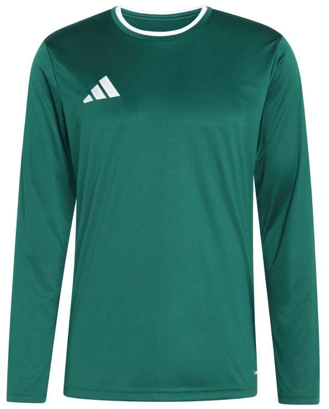 Vyriški adidas Entrada 26 marškinėliai ilgomis rankovėmis žali KF5846