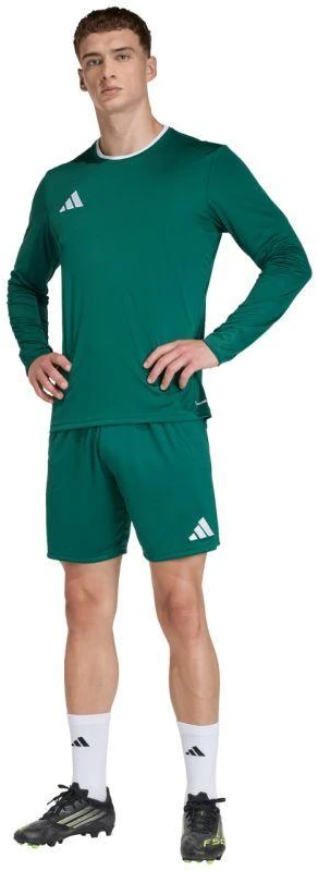 Vyriški adidas Entrada 26 marškinėliai ilgomis rankovėmis žali KF5846