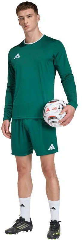 Vyriški adidas Entrada 26 marškinėliai ilgomis rankovėmis žali KF5846