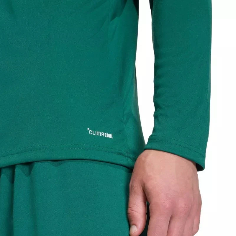 Vyriški adidas Entrada 26 marškinėliai ilgomis rankovėmis žali KF5846