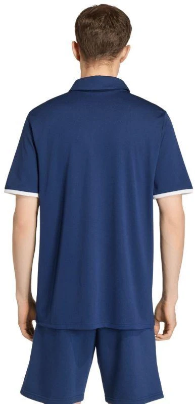 Vyriški adidas Entrada 26 Polo marškinėliai tamsiai mėlynos spalvos JZ6663