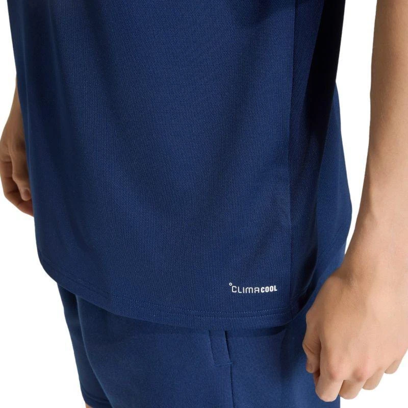 Vyriški adidas Entrada 26 Polo marškinėliai tamsiai mėlynos spalvos JZ6663