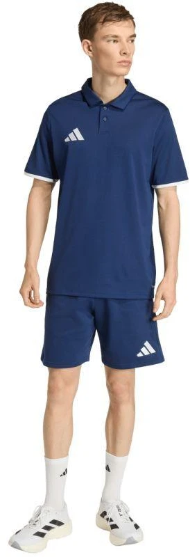 Vyriški adidas Entrada 26 Polo marškinėliai tamsiai mėlynos spalvos JZ6663