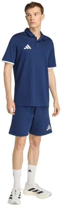 Vyriški adidas Entrada 26 Polo marškinėliai tamsiai mėlynos spalvos JZ6663