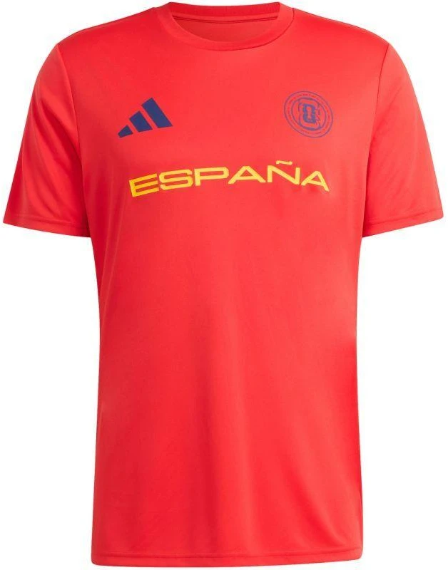 Vyriški adidas ESP OLP marškinėliai raudoni KH2303
