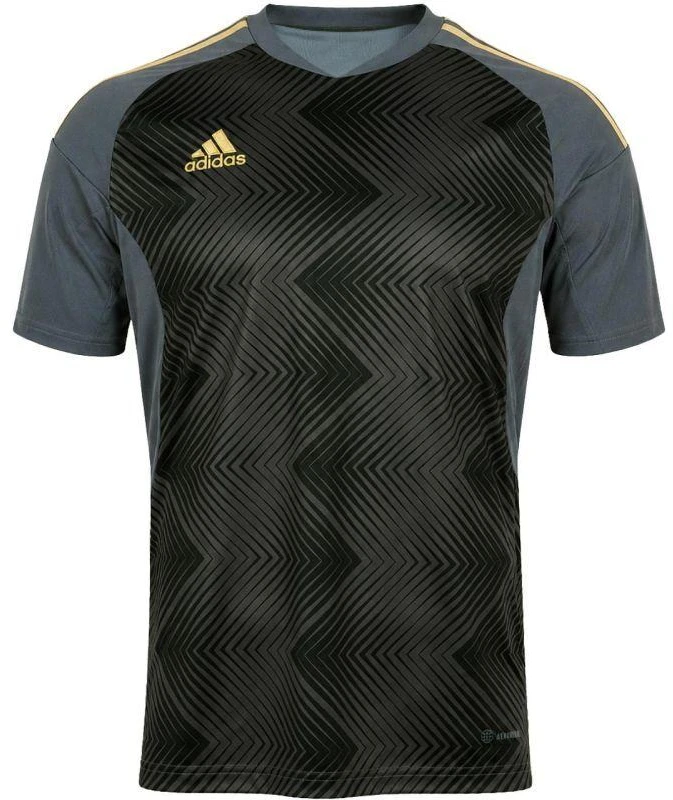 Vyriški adidas miCond22 marškinėliai pilki-juodi HB5392