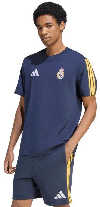 Vyriški „Adidas“ „Real Madrid“ marškinėliai, tamsiai mėlyni, KG2944