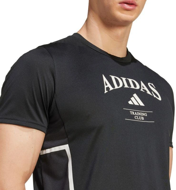 Vyriški adidas Sukurtas treniruotėms Legacy Heritage marškinėliai Juodi KA5284