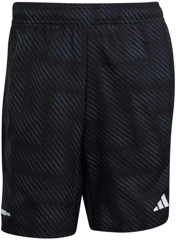 Vyriški adidas Tech Intensity Aop šortai, juodi, KB3123