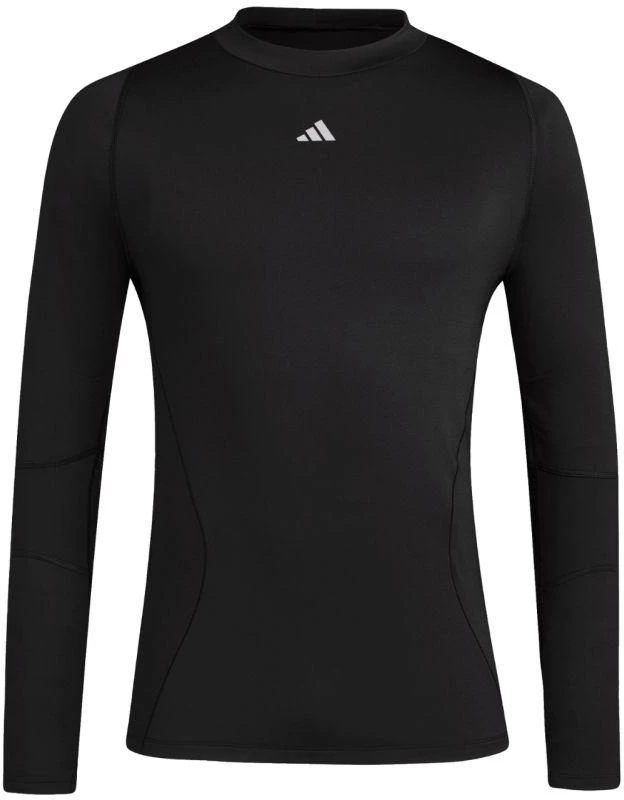 Vyriški adidas Techfit Cold.Rdy juodi ilgarankoviai marškinėliai JL5623