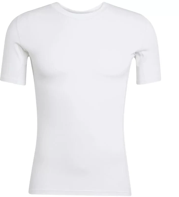 Vyriški adidas Techfit marškinėliai trumpomis rankovėmis balti JP4675