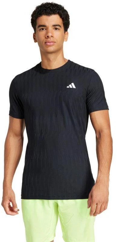 Vyriški adidas teniso marškinėliai Climacool+ AirChill FreeLift, juodi JF8459