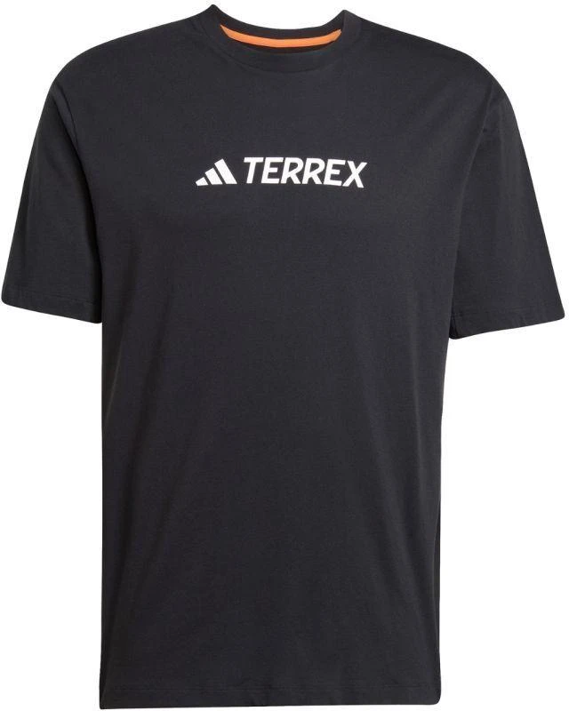 Vyriški adidas Terrex Classic Logo marškinėliai, juodi JF9143