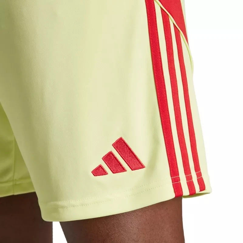 Vyriški adidas Tiro 24 šortai geltoni ir raudoni JI6090