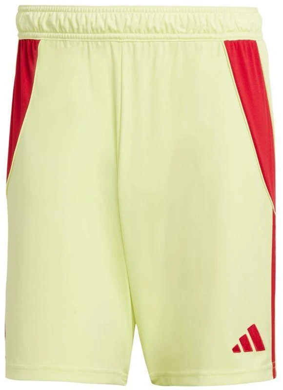 Vyriški adidas Tiro 24 šortai geltoni ir raudoni JI6090