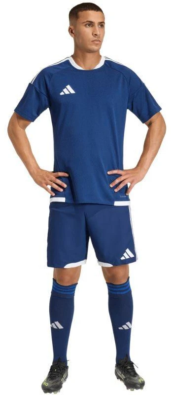 Vyriški adidas Tiro 26 Competition futbolo marškinėliai tamsiai mėlyni su balta KA6168