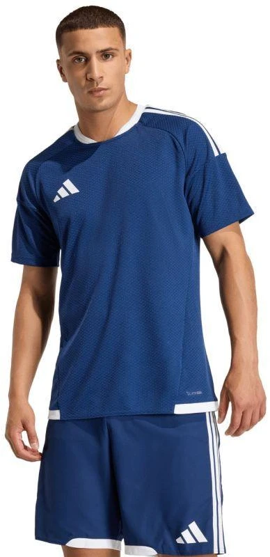 Vyriški adidas Tiro 26 Competition futbolo marškinėliai tamsiai mėlyni su balta KA6168