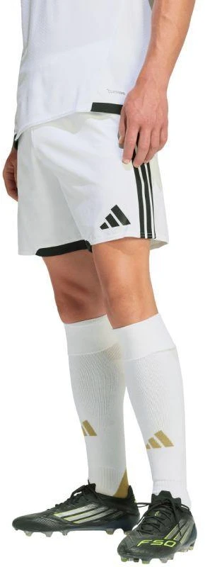 Vyriški adidas Tiro 26 Competition Match varžybiniai šortai, balti ir juodi KA6183