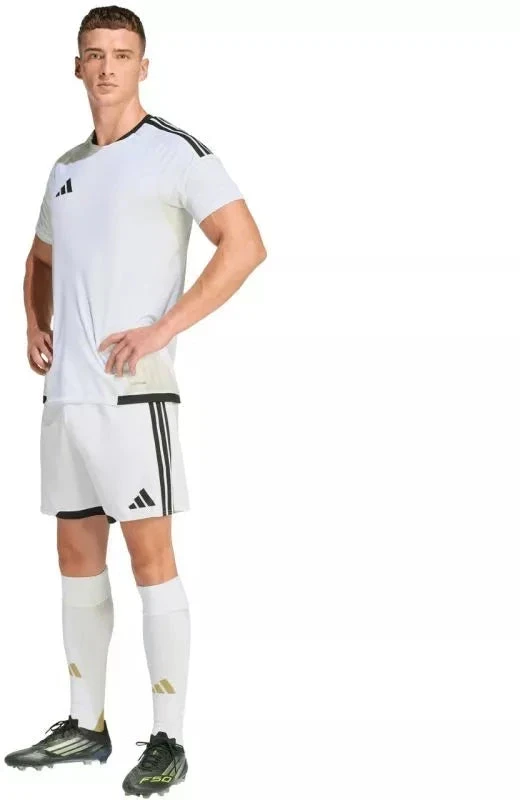 Vyriški adidas Tiro 26 Competition Match varžybiniai šortai, balti ir juodi KA6183