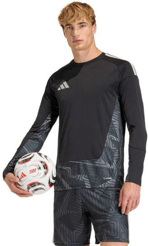 Vyriški adidas Tiro 26 Competition vartininko marškinėliai ilgomis rankovėmis, juodi, KB5254